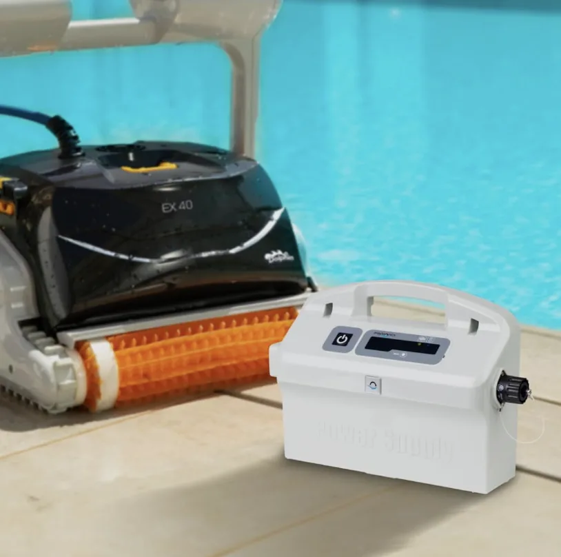 Brossage actif Dolphin EX40 — brosse x2 vitesse pour décoller biofilm et algues