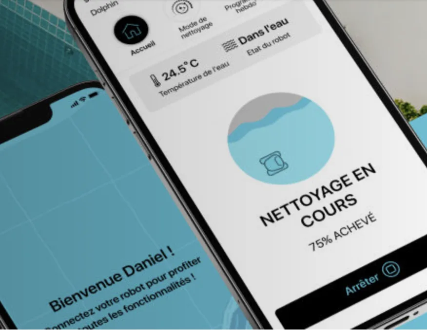 App MyDolphin boîtier Dolphin EX40 — programmateur physique 1 bouton