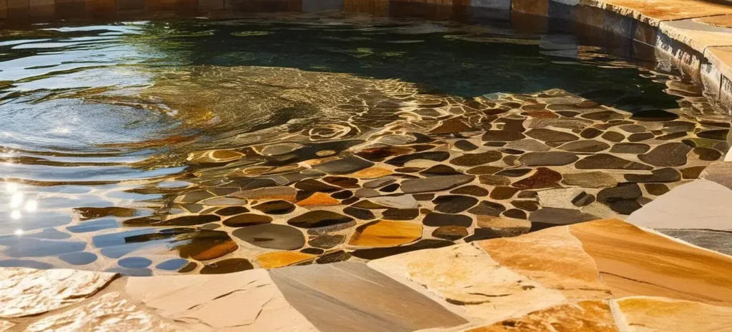 Comment nettoyer des margelles de piscine en pierre naturelle