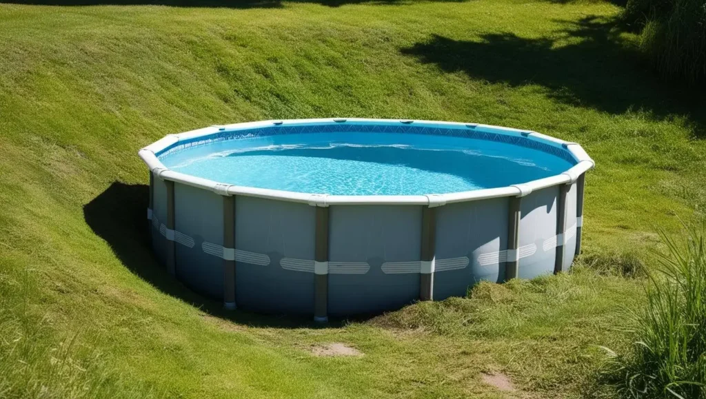 piscine tubulaire déséquilibrée