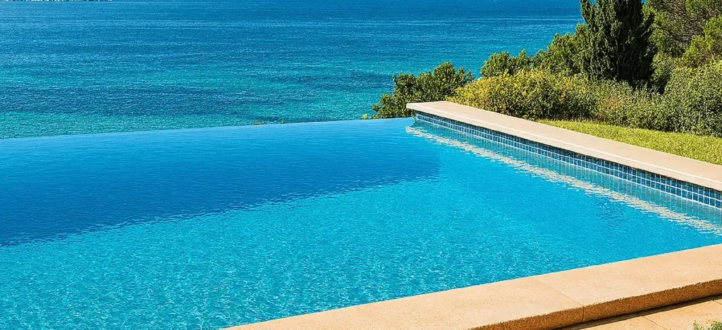 piscine a debordement