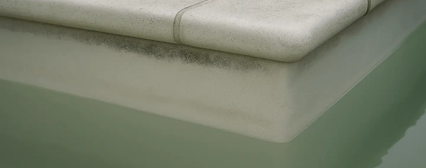 champignon liner piscine